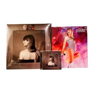 Taylor Swift - Tortured Poets Department (TTPD) Bundle Vinyl Book Cd